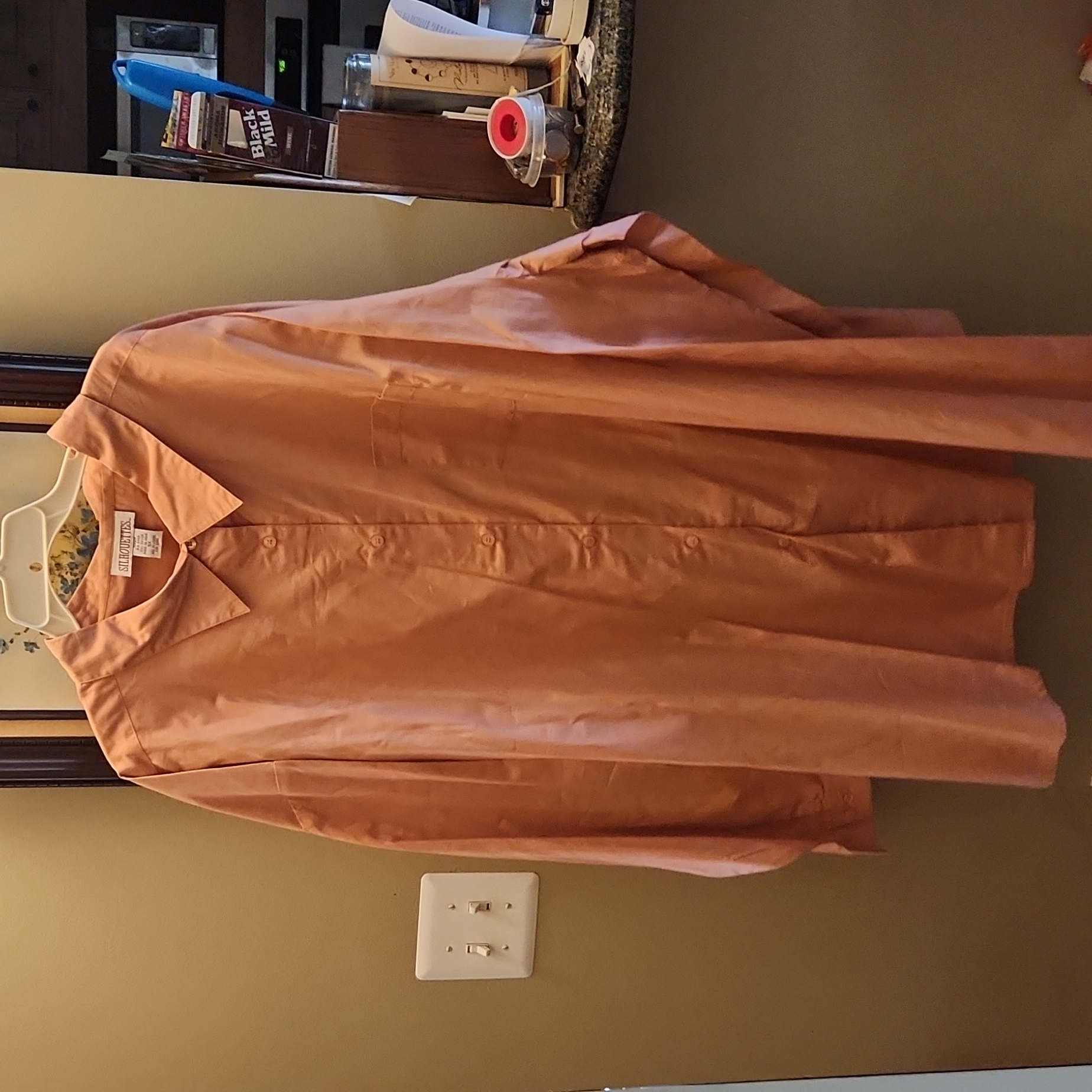 Silhouettes Button Down Top